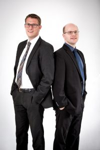 Rechtsanwälte Dr. Perabo-Schmidt links und Schem rechts PSS Rechtsanwälte Wiesbaden
